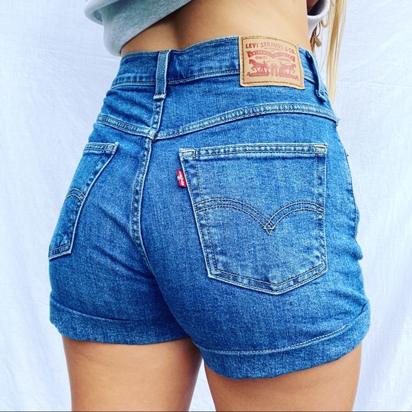 Levi's Pants - Levi’s High Waisted Denim Shorts